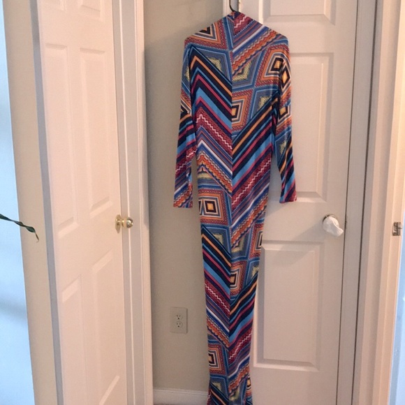 Multicolor Maxi Dress - Picture 5 of 8